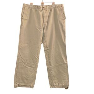 EDDIE BAUER Flannel Lined Khaki Pants